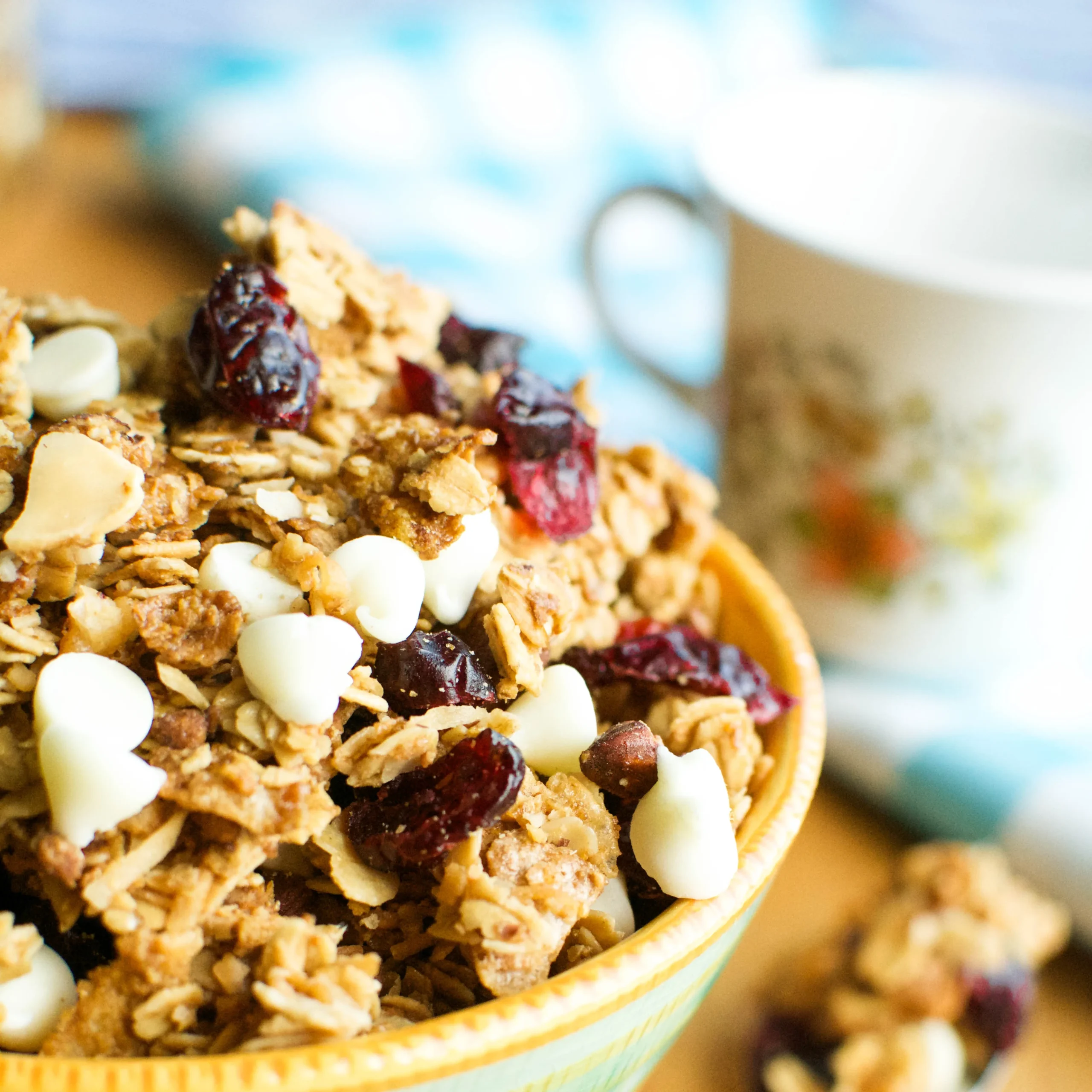 Cranberry White Chocolate Granola