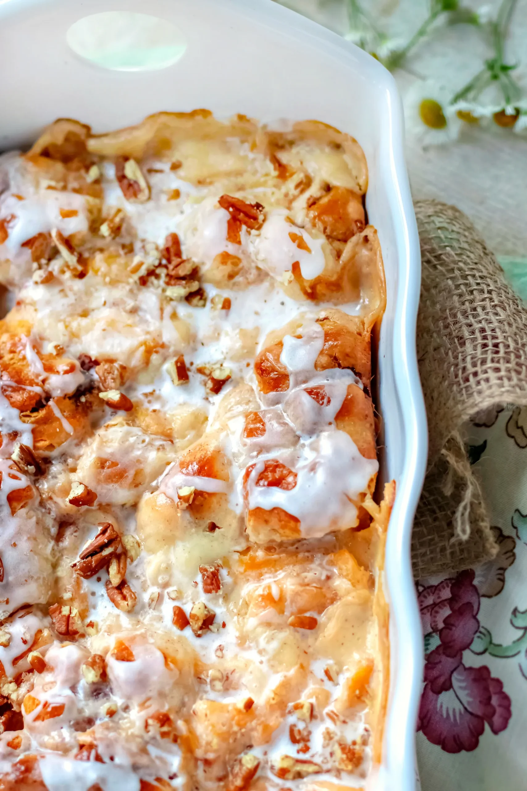 Cream Cheese Cinnamon Casserole