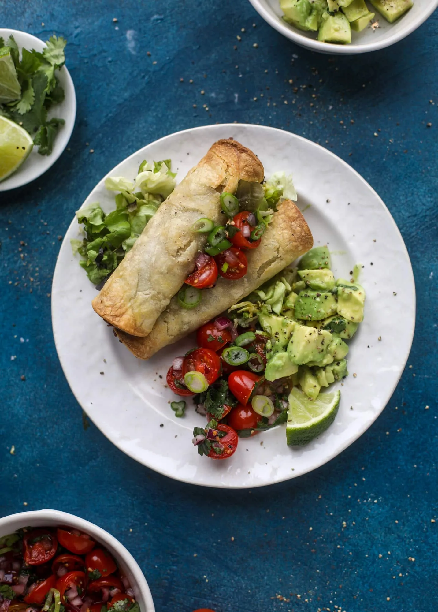 Creamy Black Bean Taquito Meal Prep