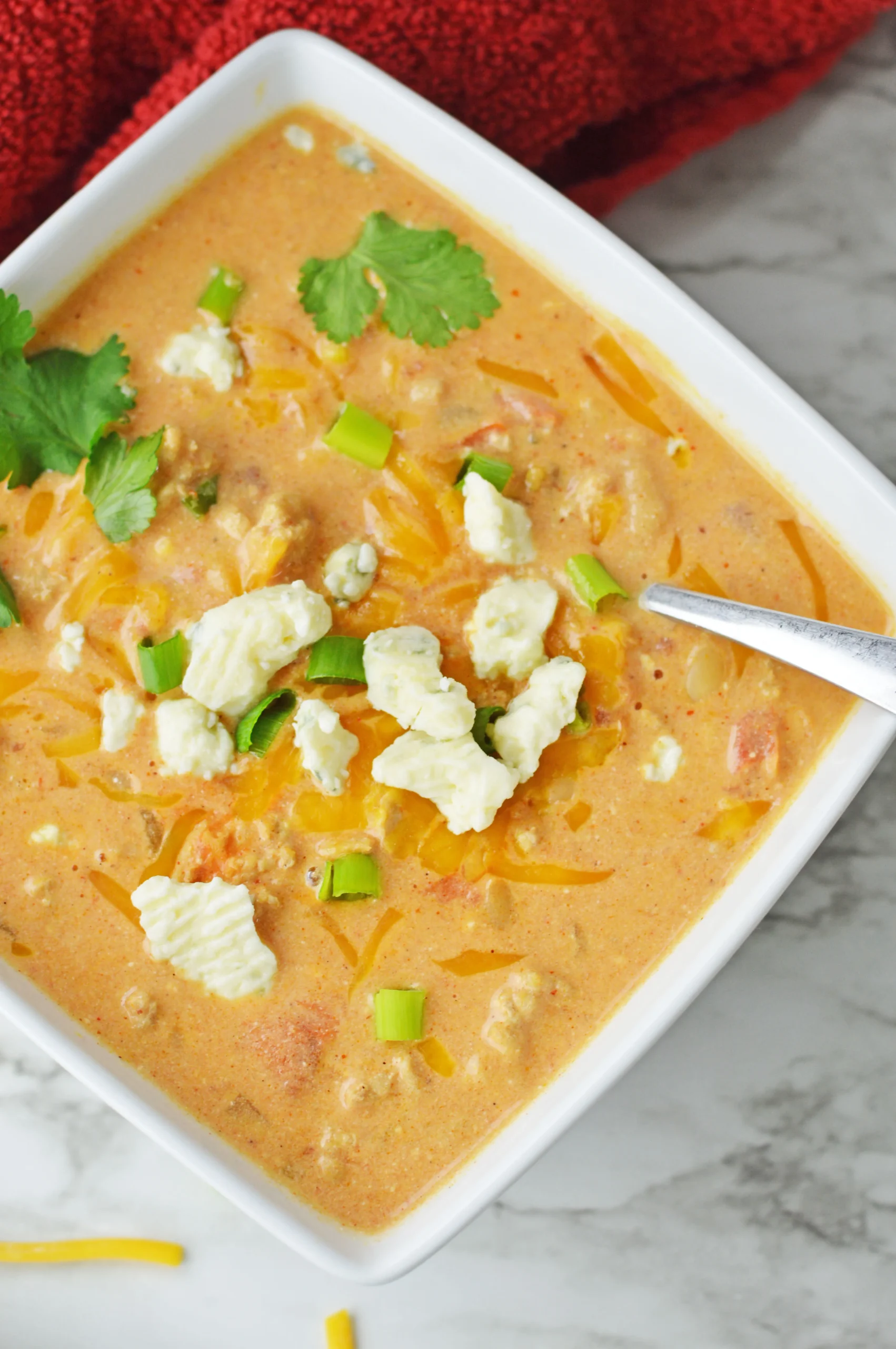 Creamy Buffalo Chicken Chili
