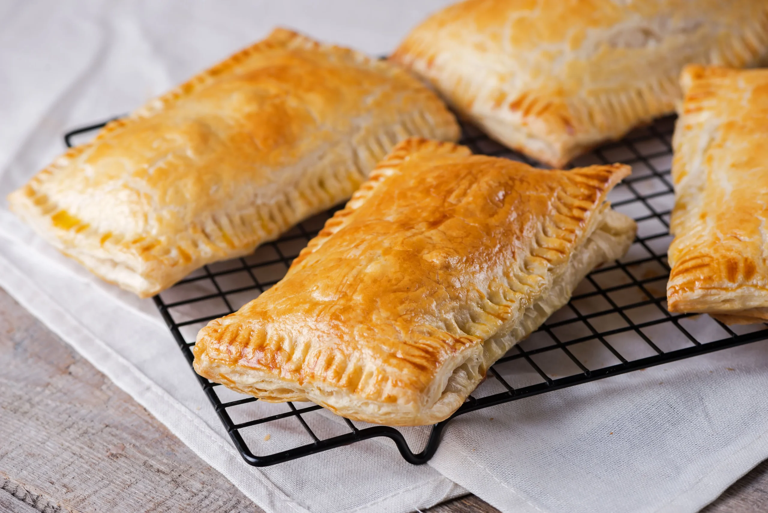 Creamy Chicken and Bacon with Herbed Puff Pastry