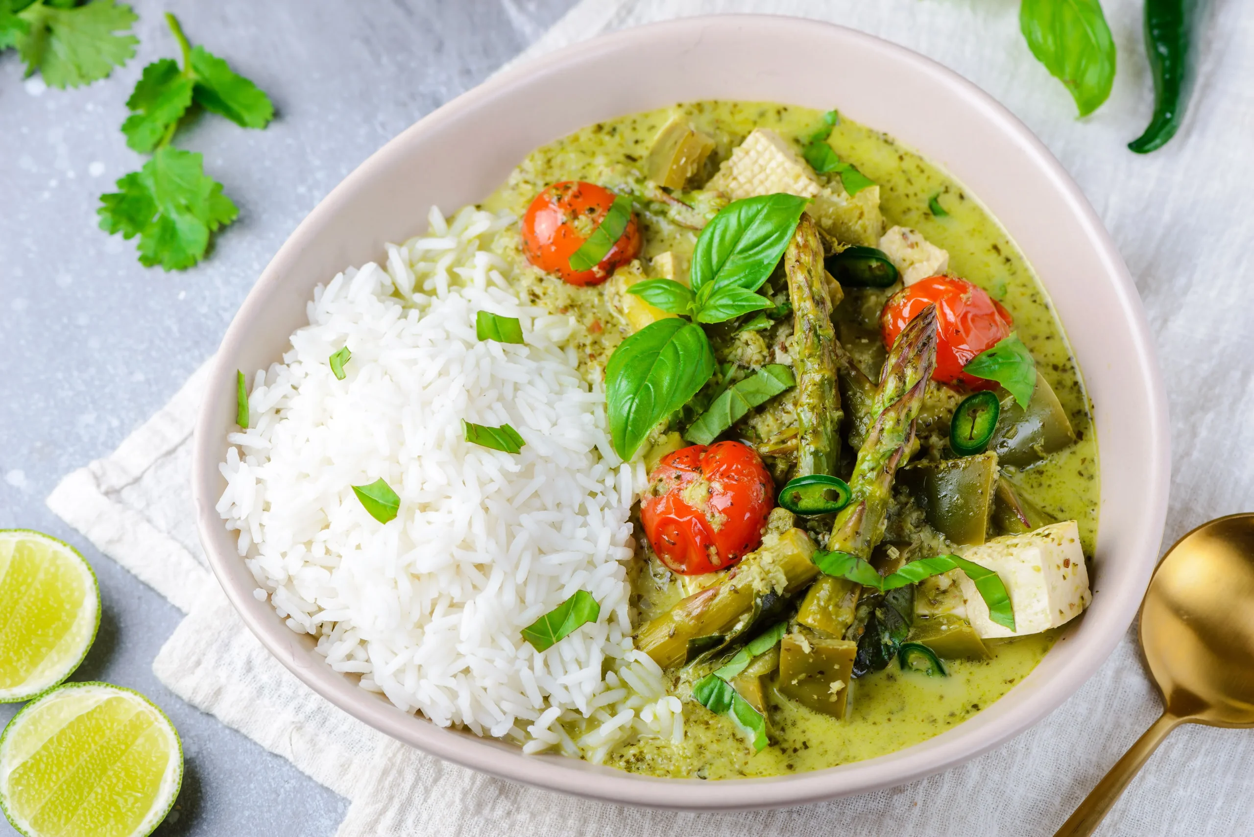 Creamy Green Coconut Curry