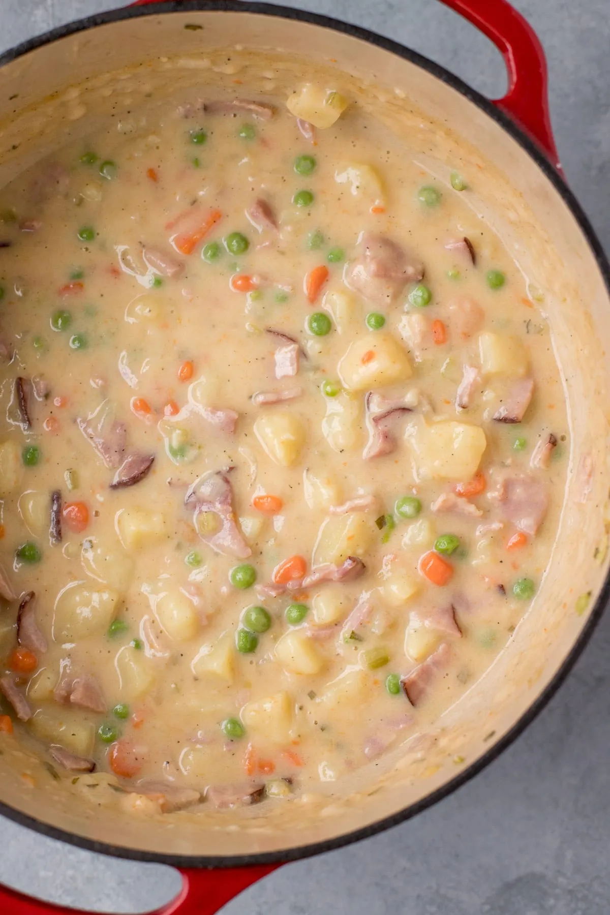 Creamy Ham Potato Soup