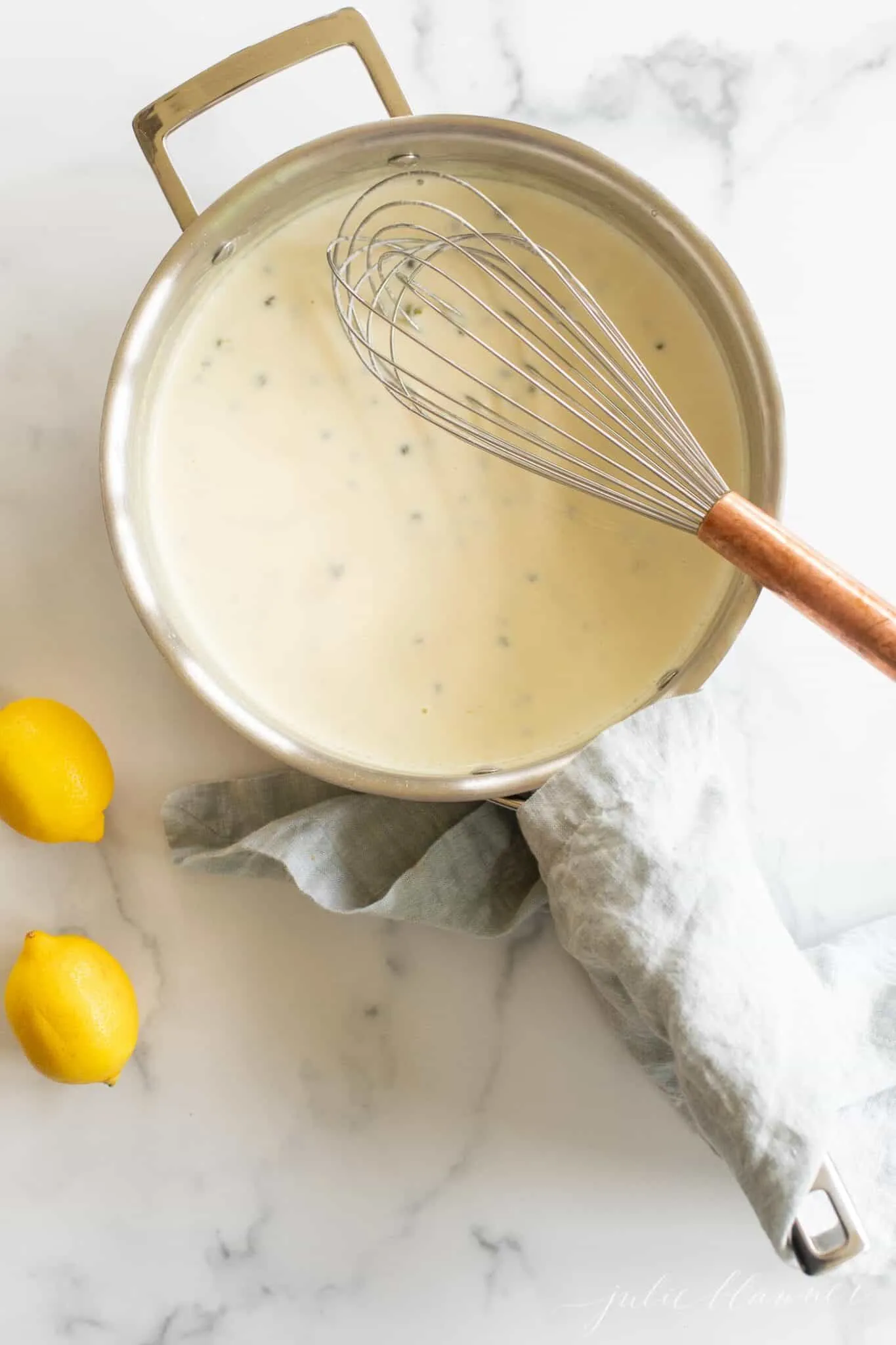 Creamy Lemon Caper Dressing