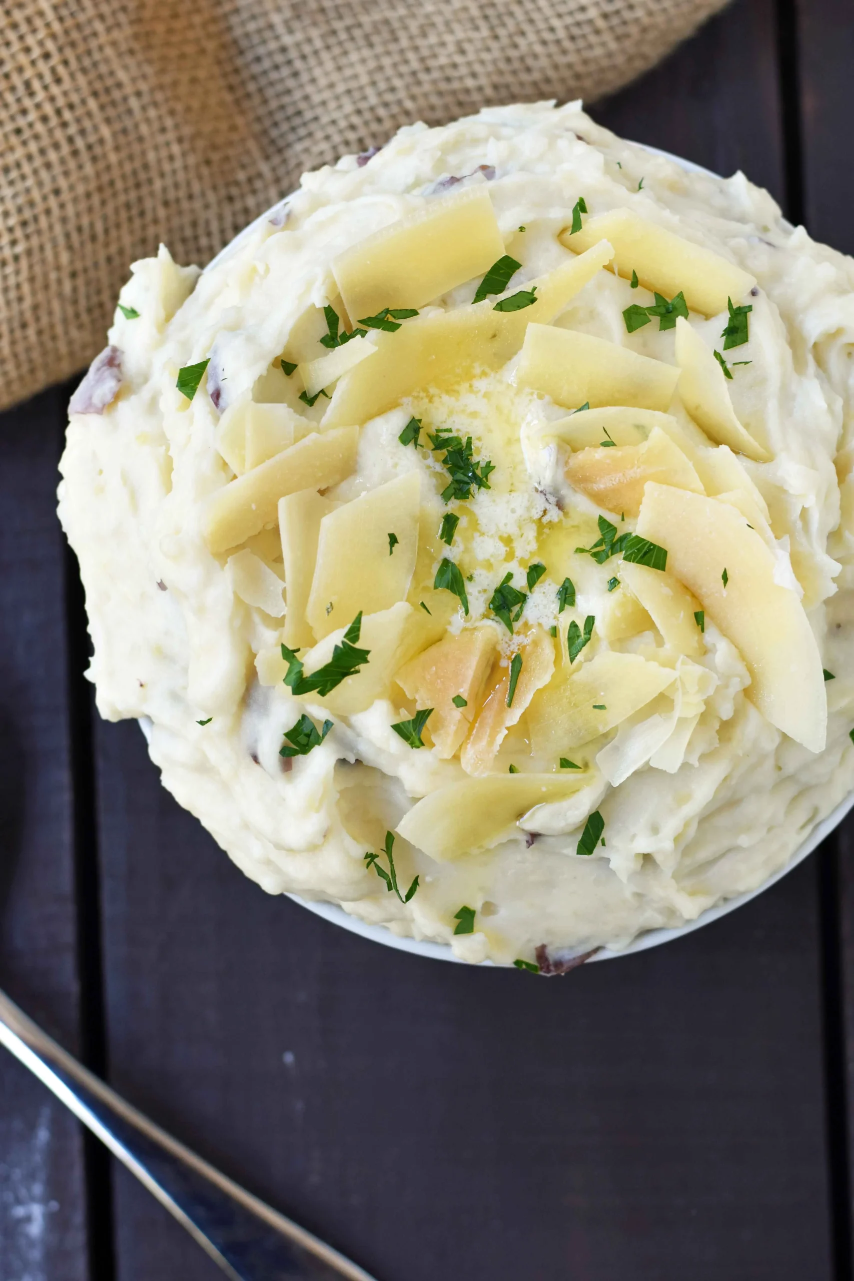 Creamy Parmesan Mashed Potatoes