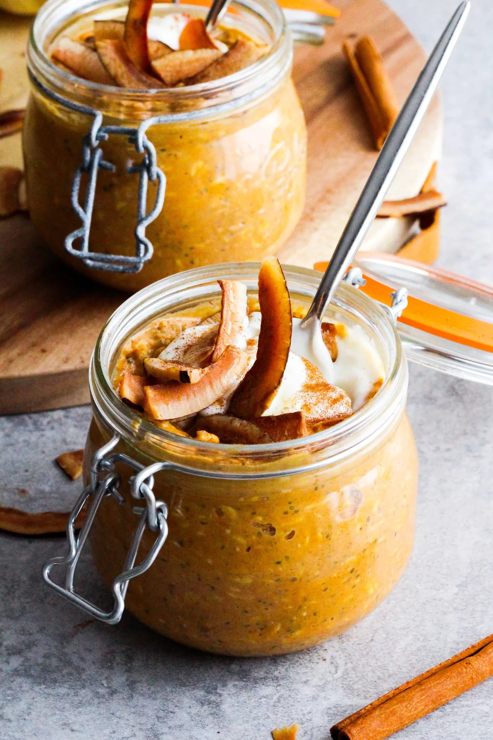Creamy Pumpkin Overnight Oats