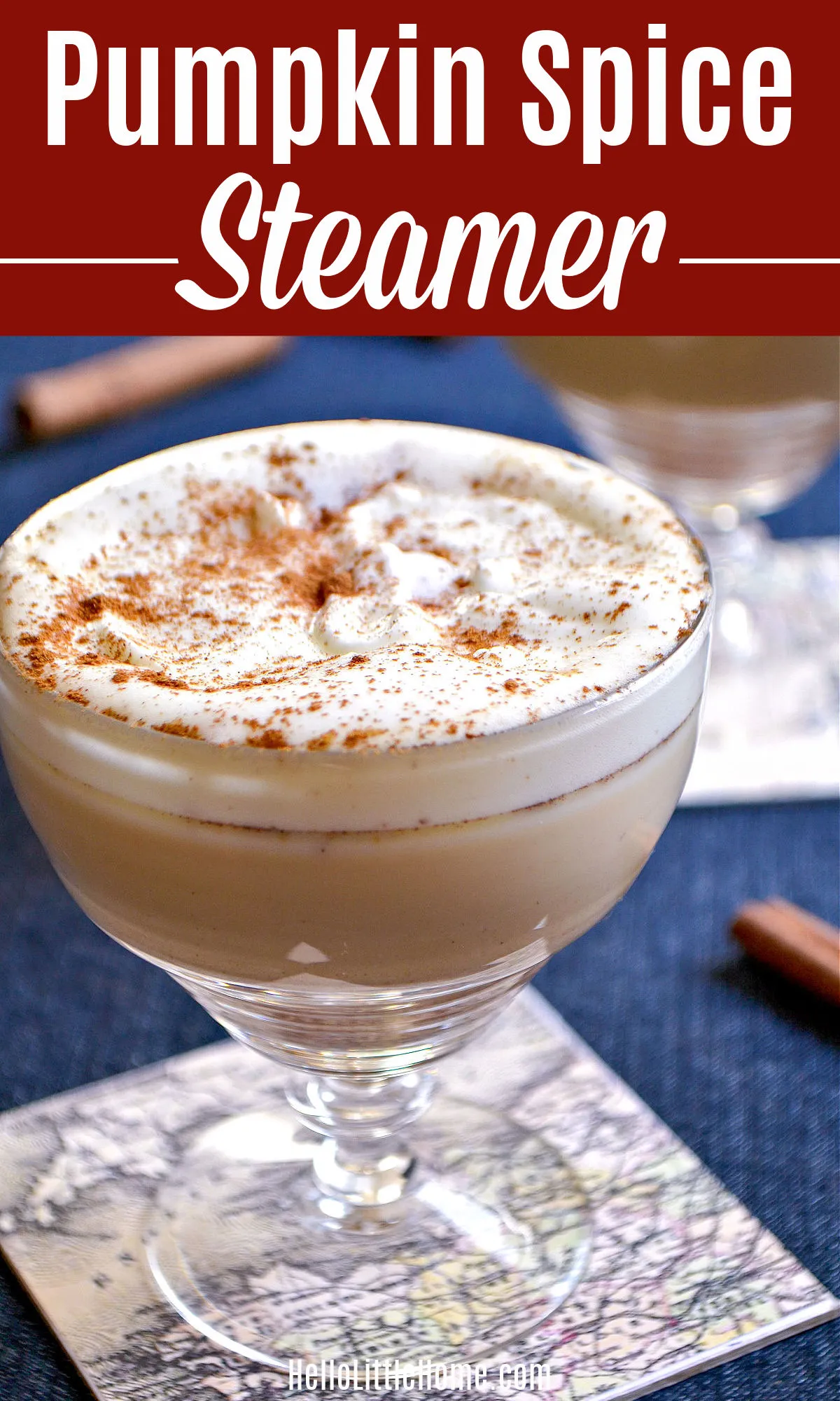 Creamy Pumpkin Spice Steamer