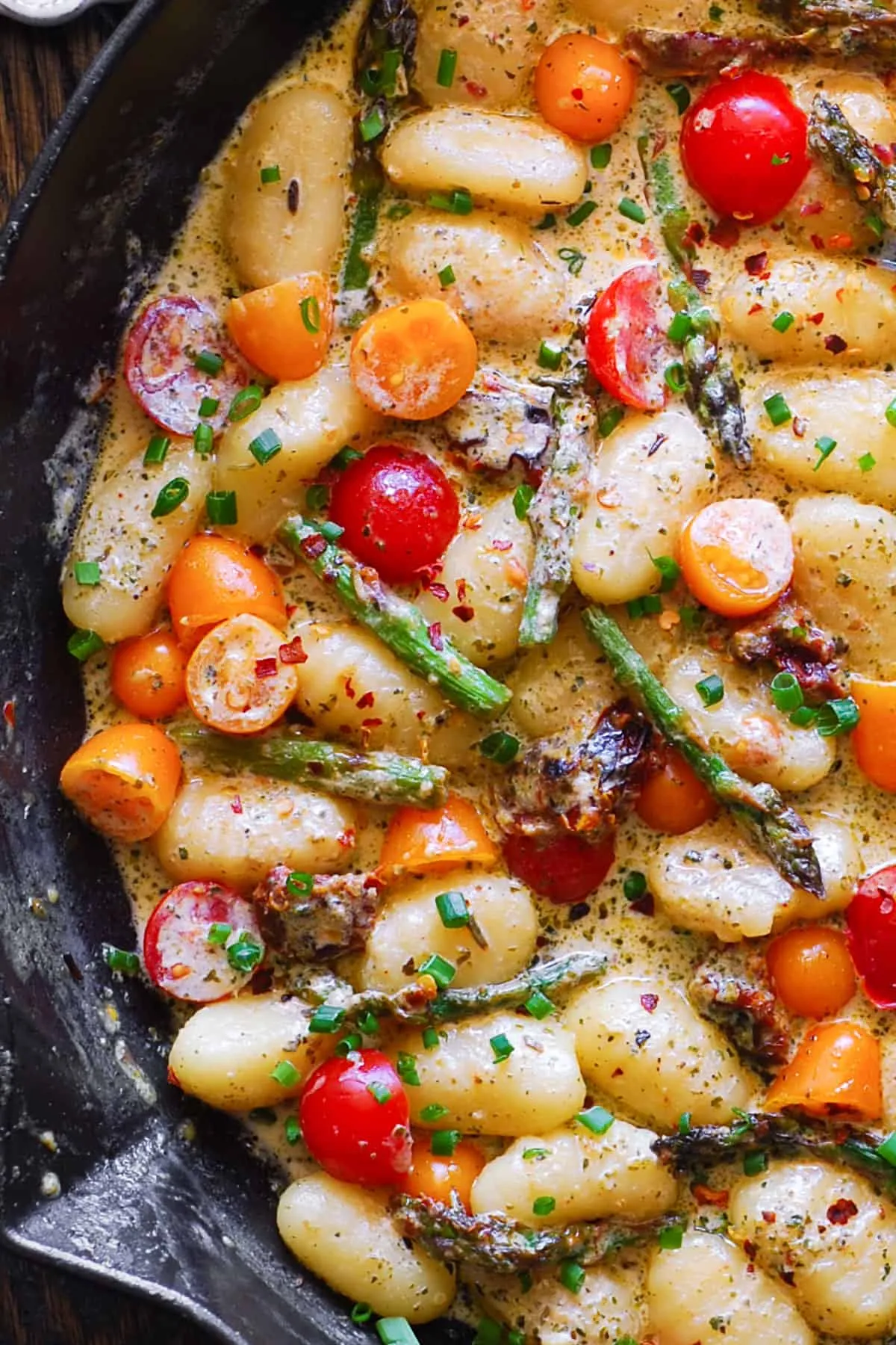 Creamy Red Pesto Gnocchi