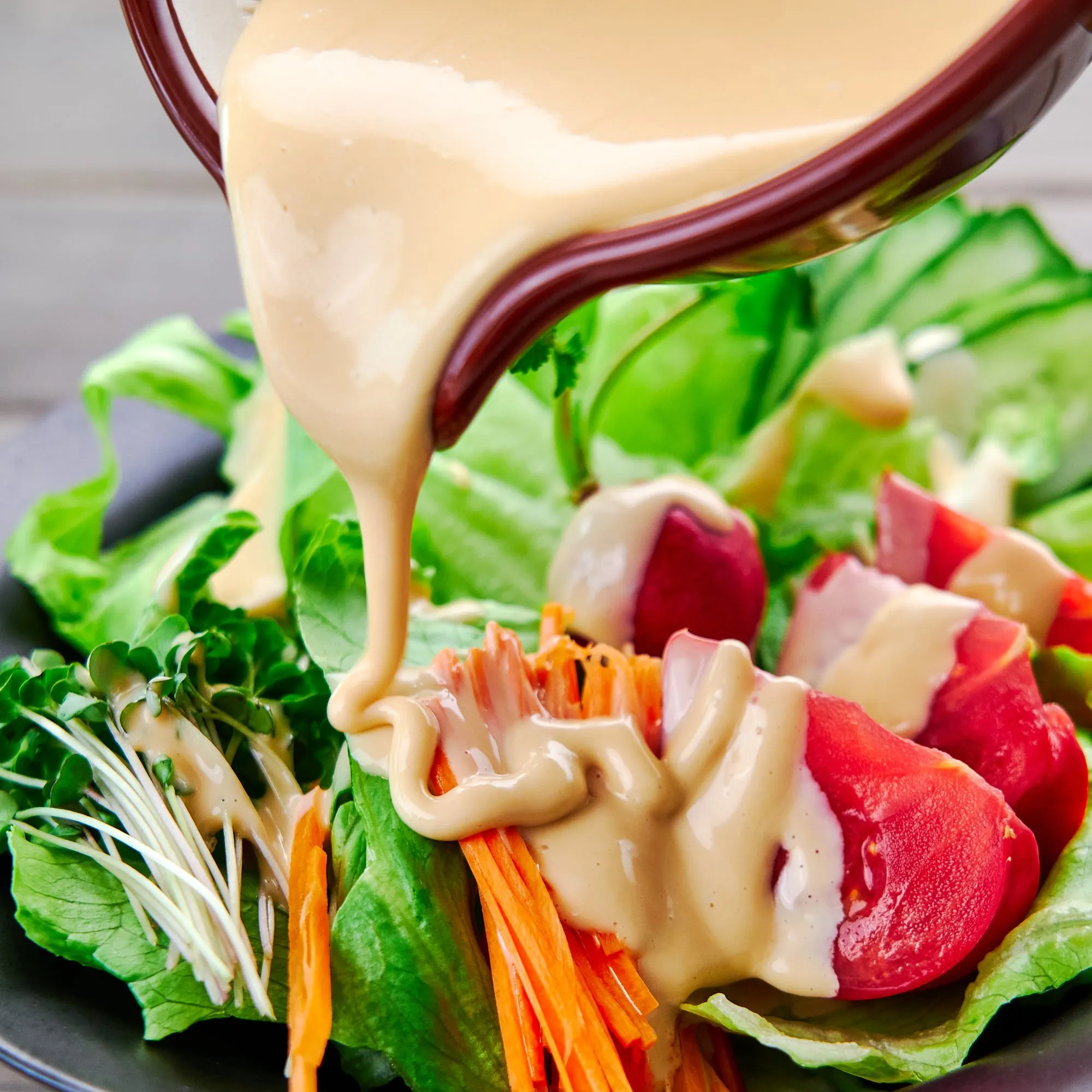 Creamy Sesame Soy Asian Dressing