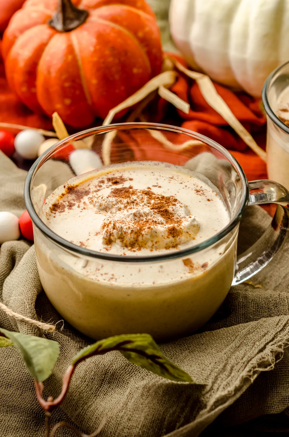 Creamy Slow Cooker Pumpkin Spice Hot Chocolate