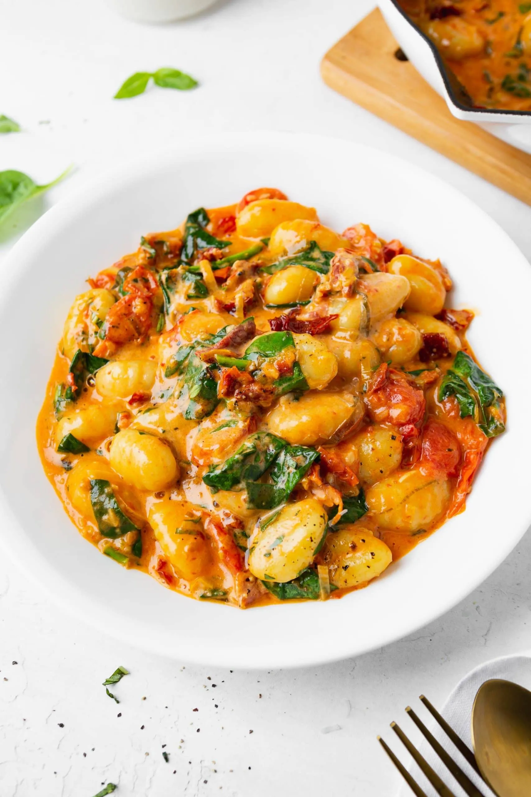Creamy Sun Dried Tomato Gnocchi