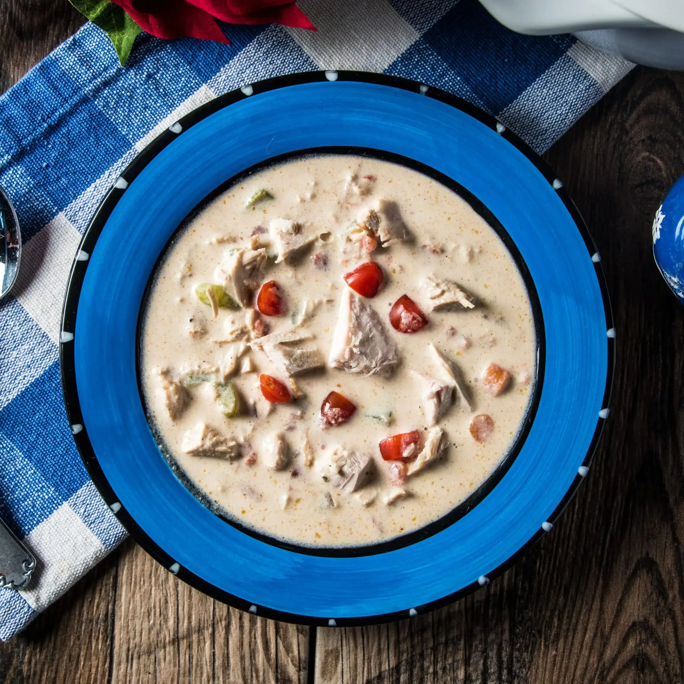 Creamy Turkey Taco Soup