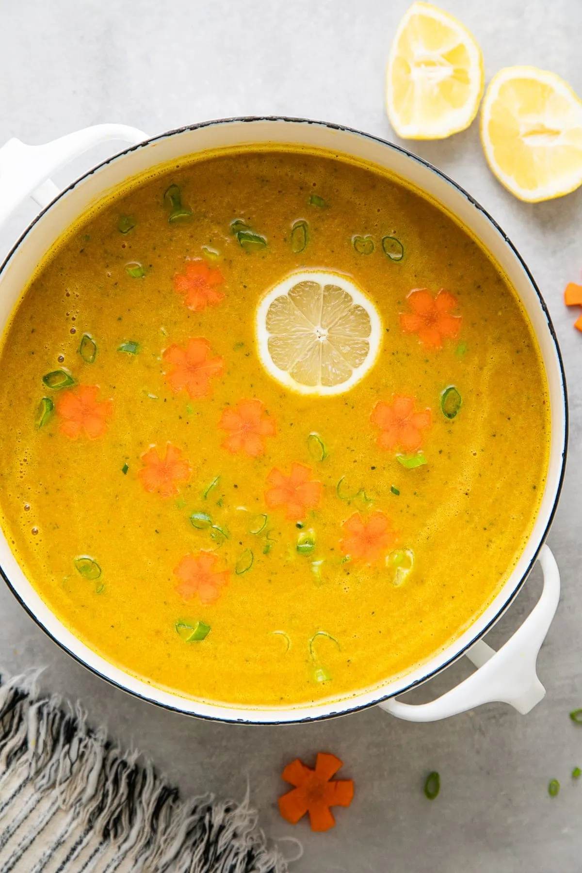 Creamy Zucchini Carrot Soup