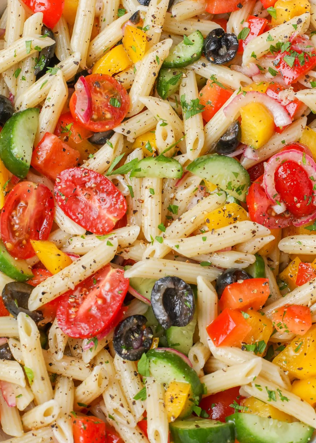 Creamy and Tangy Pasta Salad