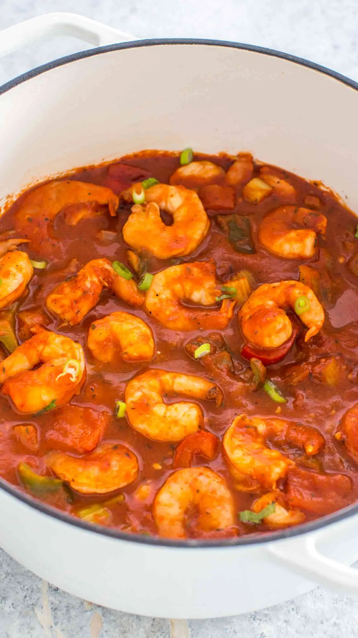Creole Tomato and Shrimp Stew