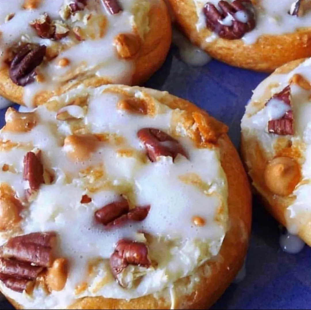 Crescent Roll Butterscotch Danishes