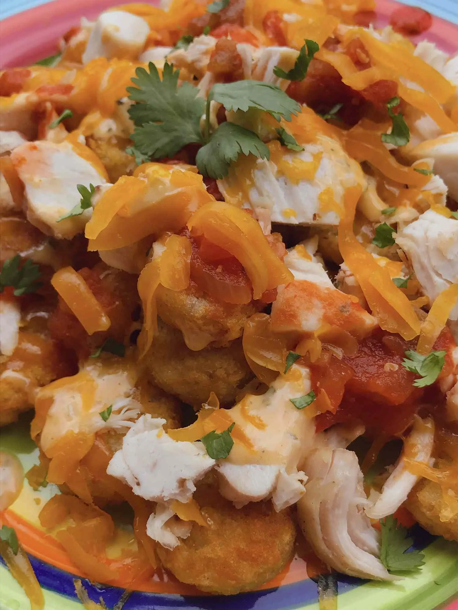 Crispy Air Fryer Buffalo Chicken Tacos