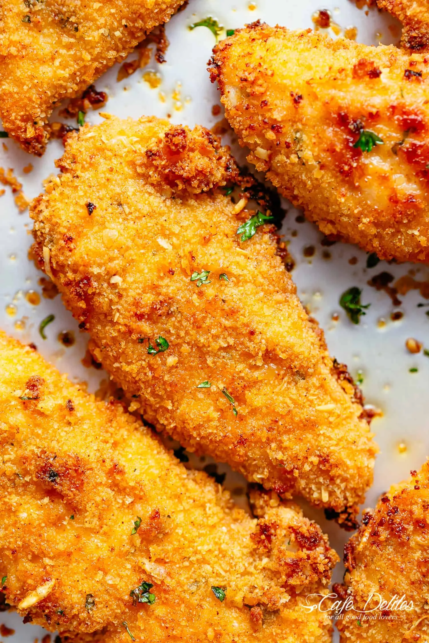 Crispy Baked Parmesan Chicken Tenders