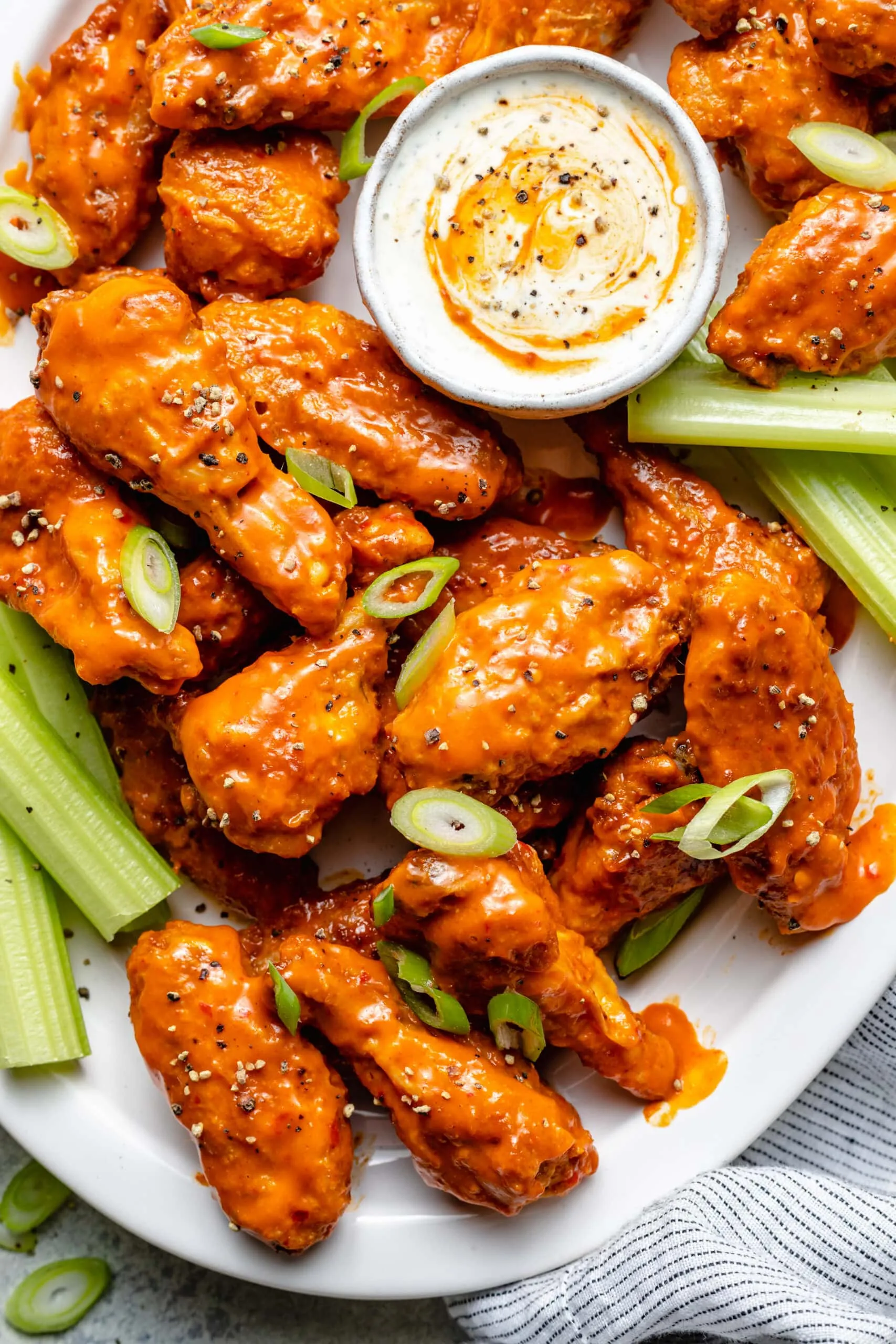 Crispy Buffalo Chicken Wings Baked