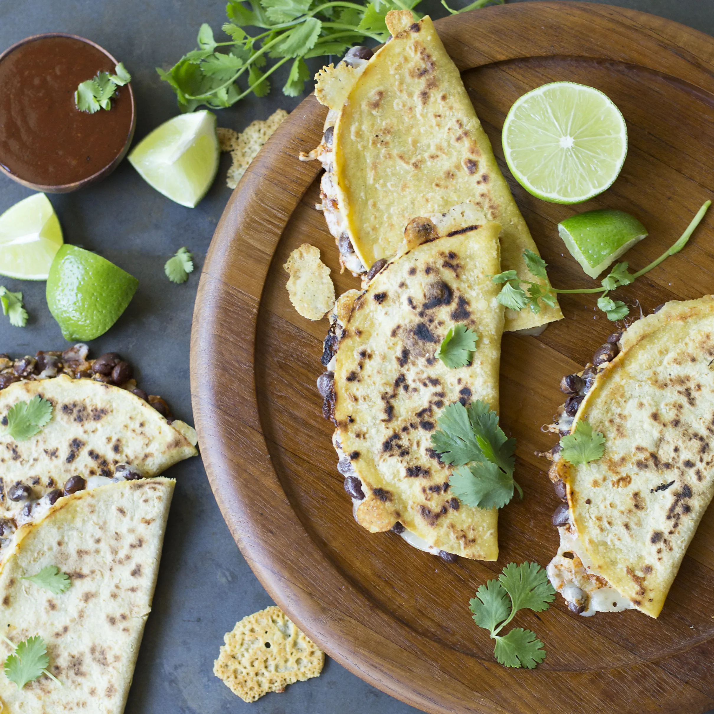 Crispy Chipotle Black Bean Taquitos