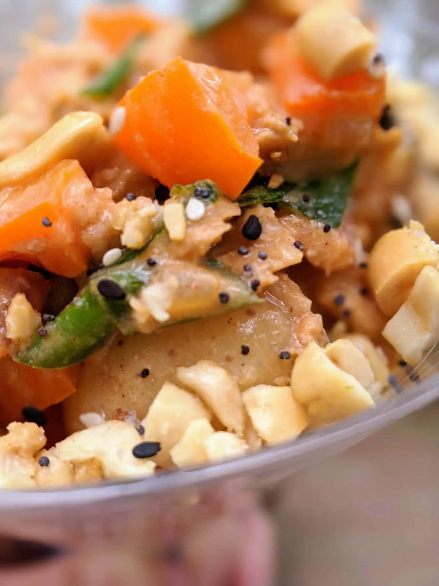 Crispy Gochujang Potato Salad