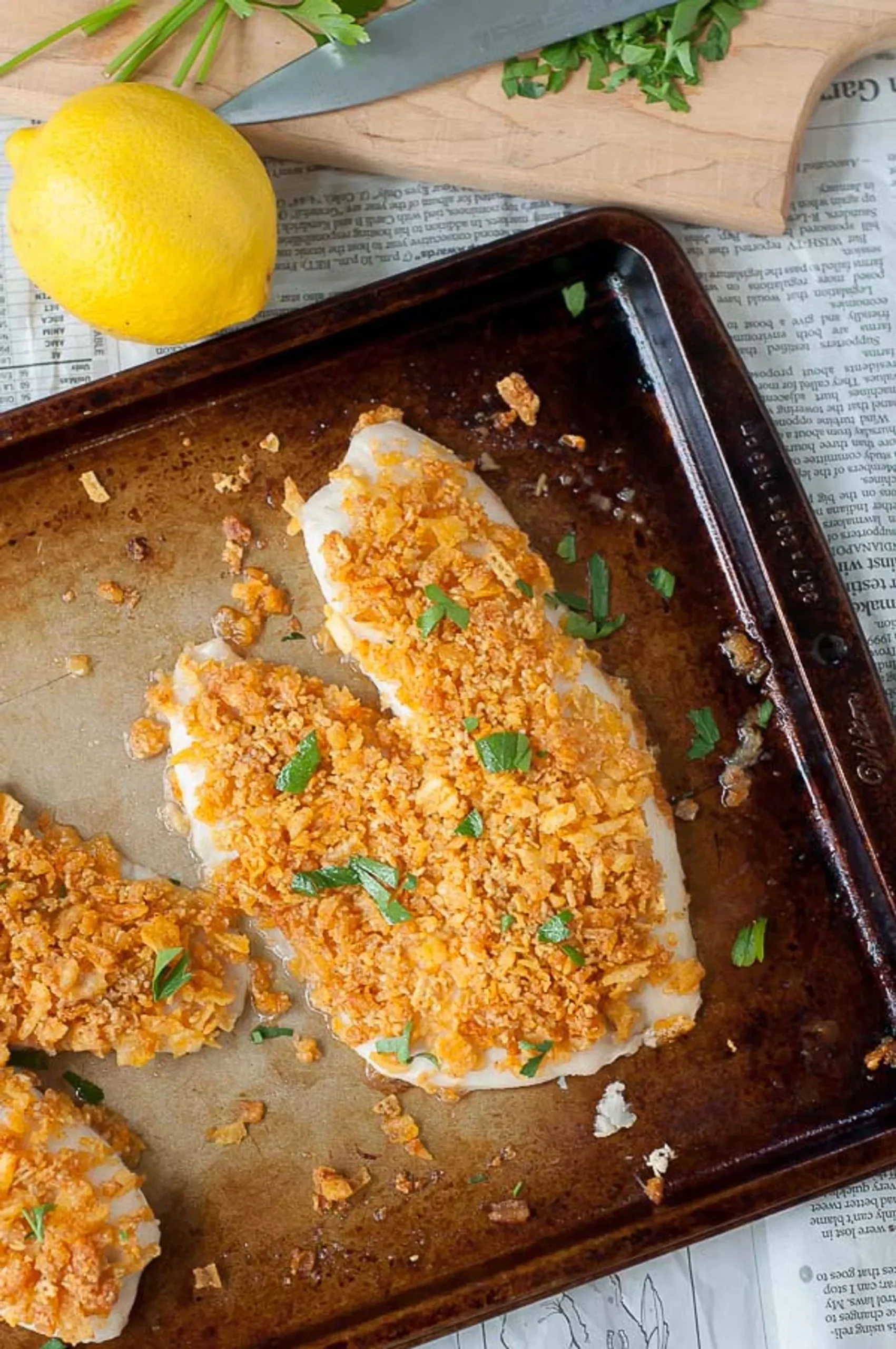 Crispy Oven Fried Fish