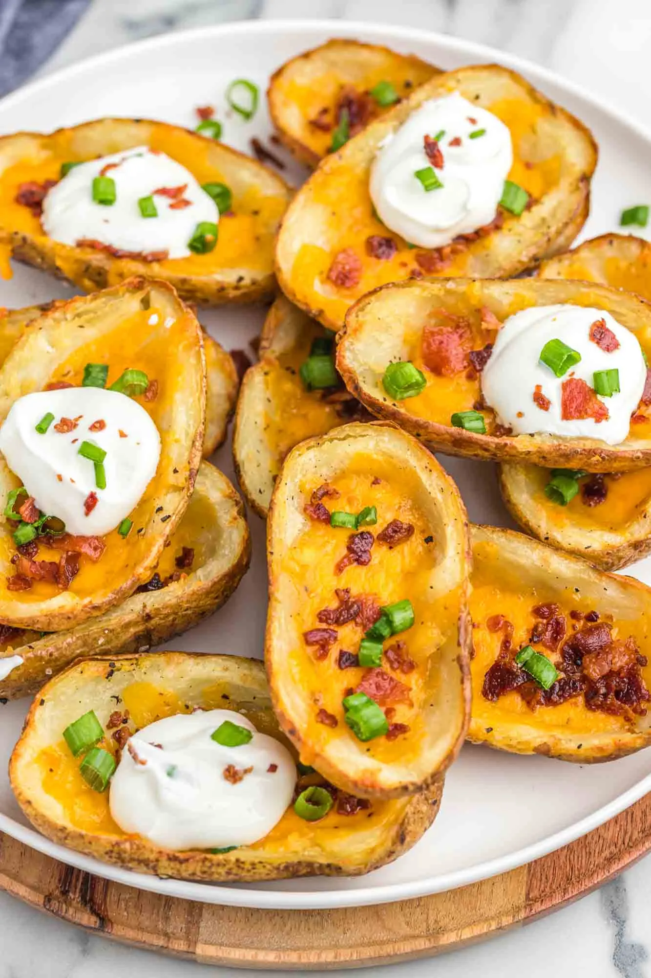 Crispy Potato Skin Snacks