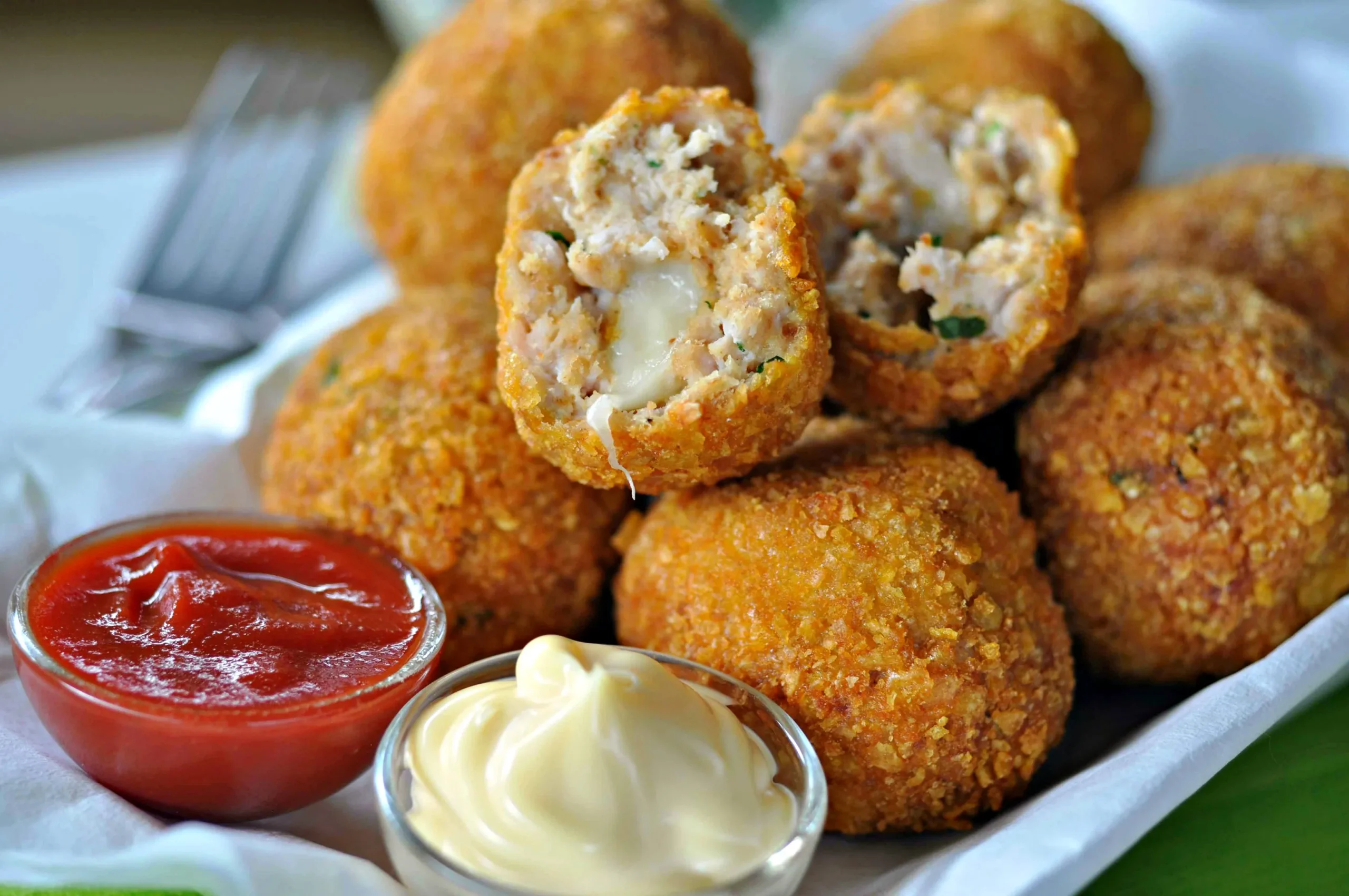 Crocchette di Pollo e Formaggio