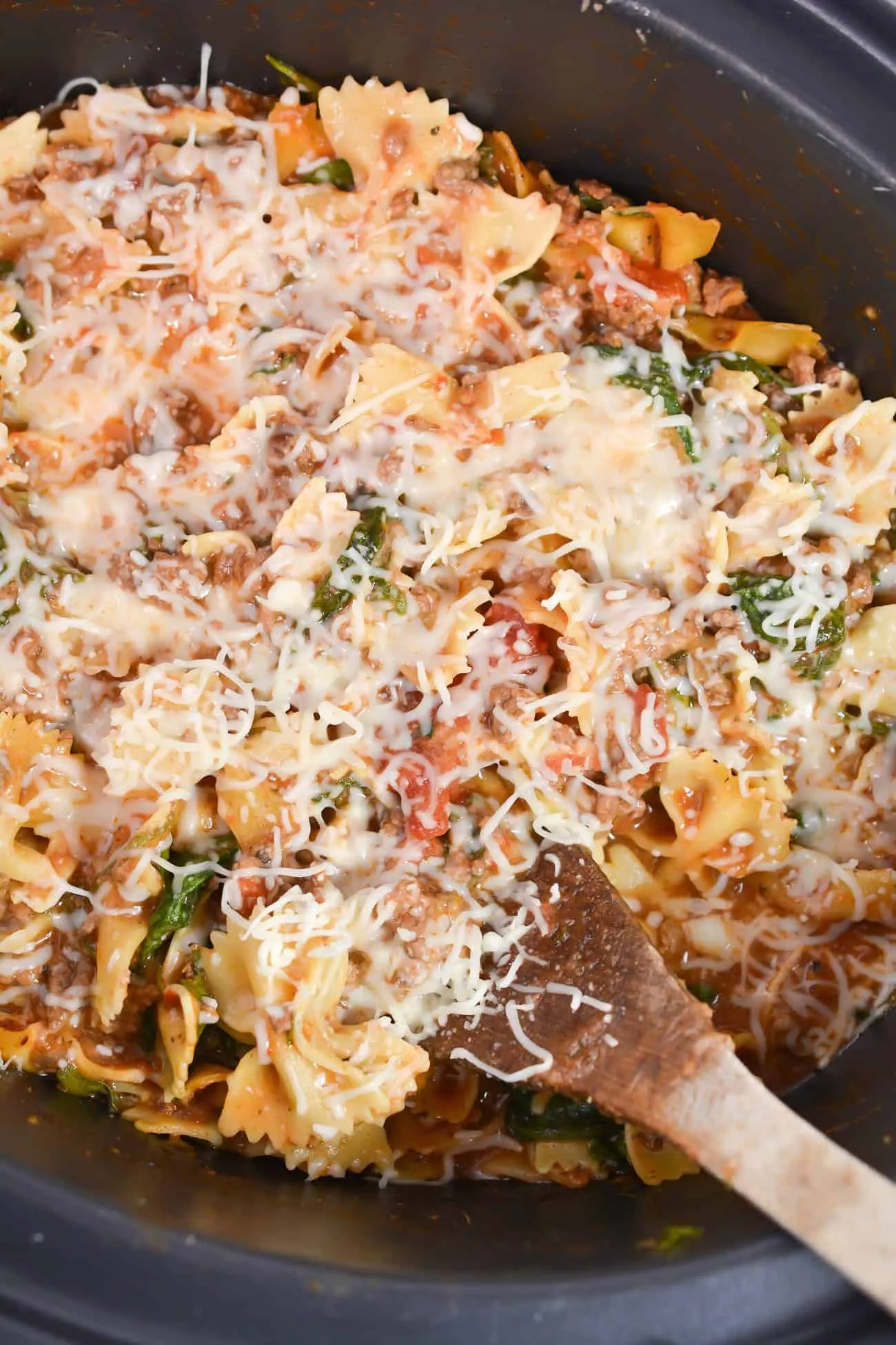 Crock Pot Bow Tie Casserole