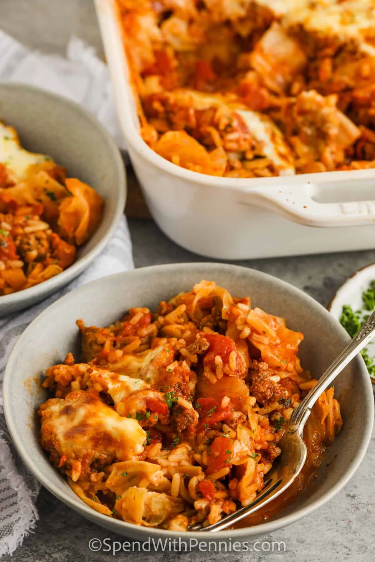 Crock Pot Cabbage Roll Casserole