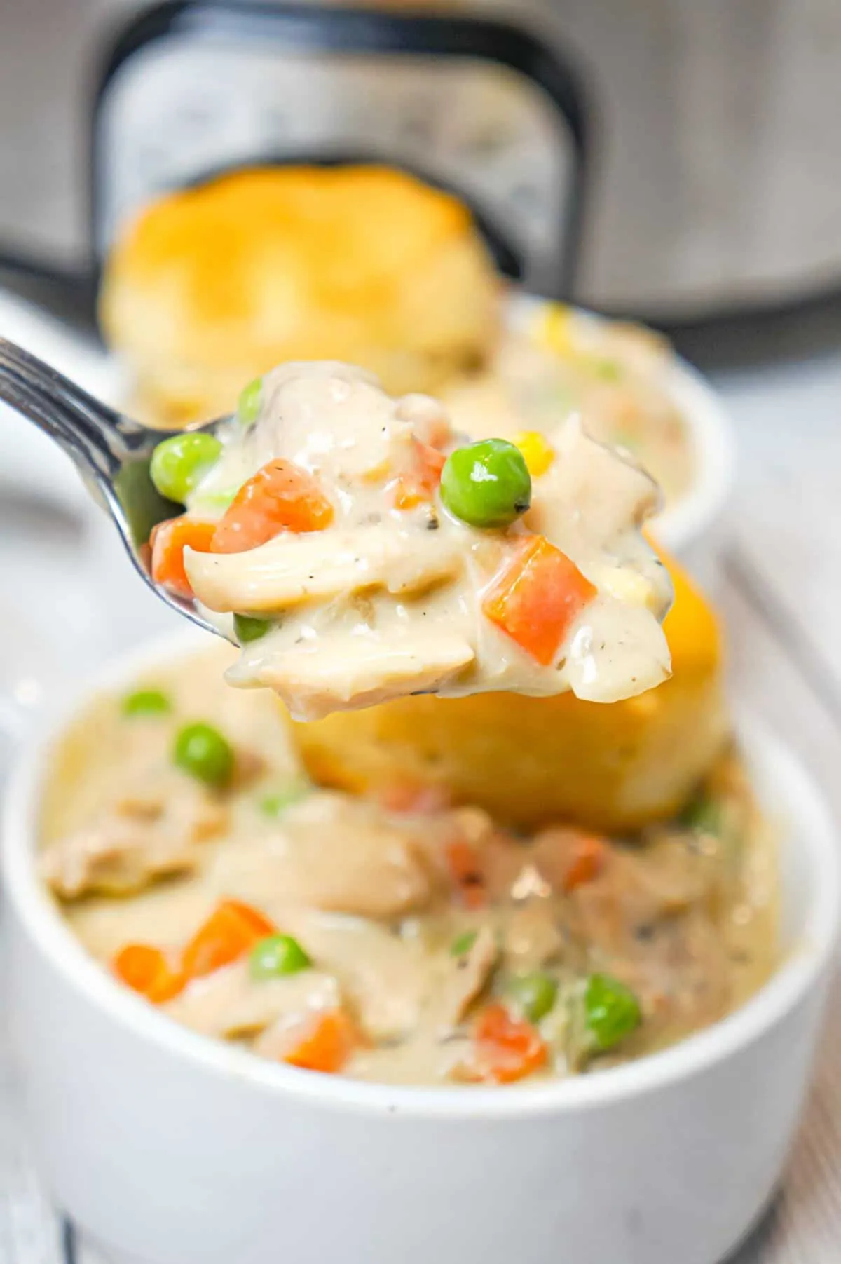 Crock Pot Chicken Pot Pie Soup