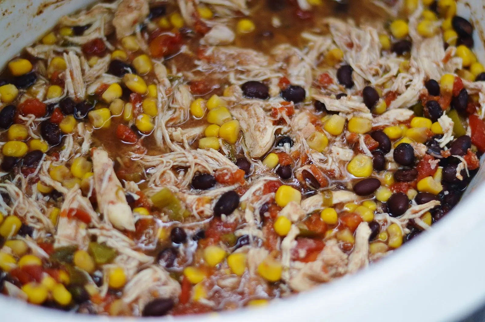 Crock Pot Chicken Santa Fe