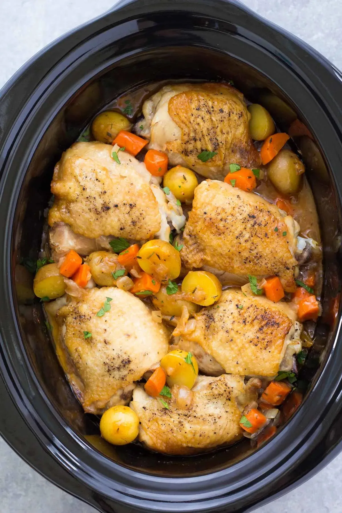 Crock Pot Chicken and Potatoes