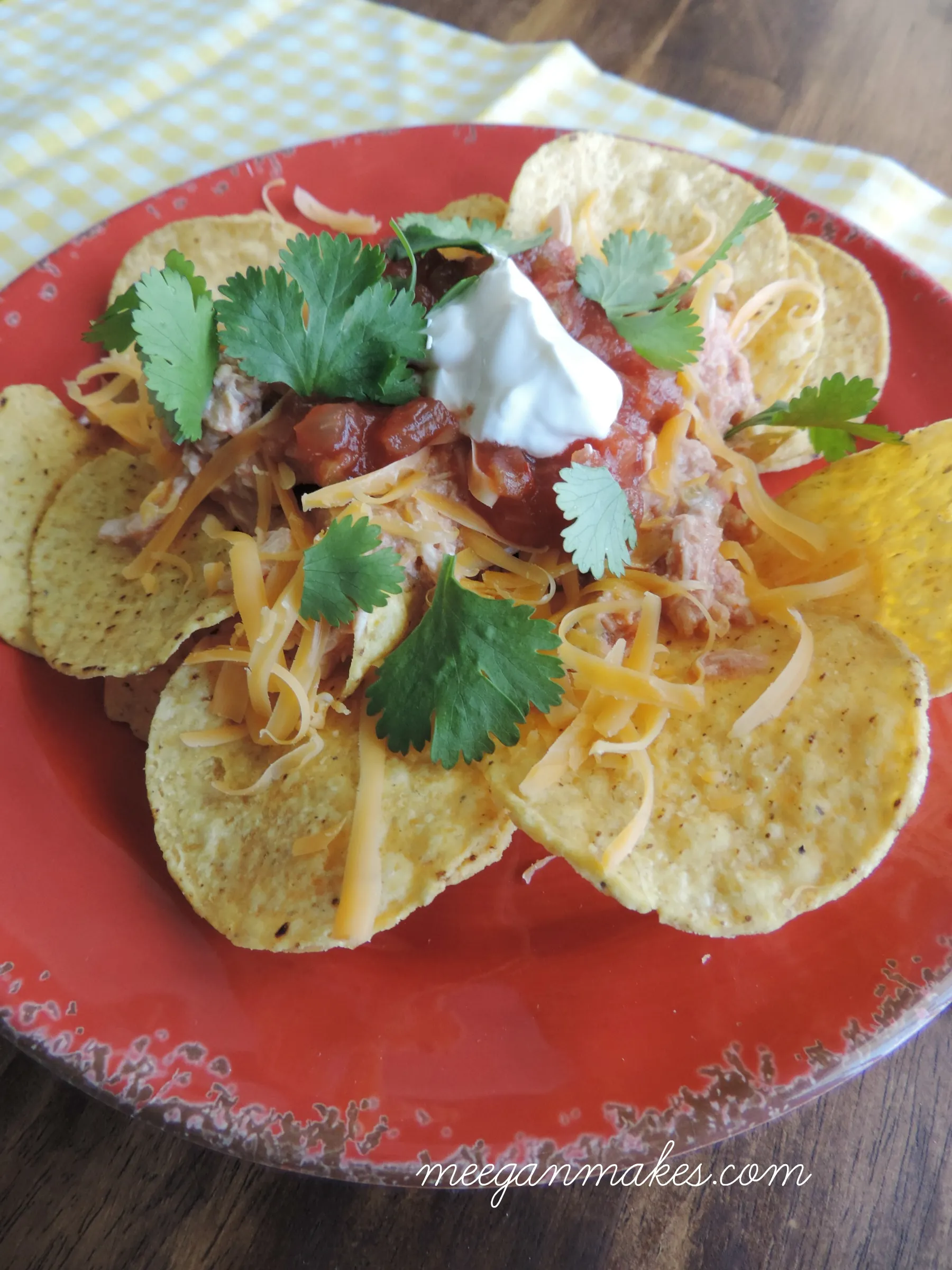 Crock Pot Creamy Chicken Nacho Sauce