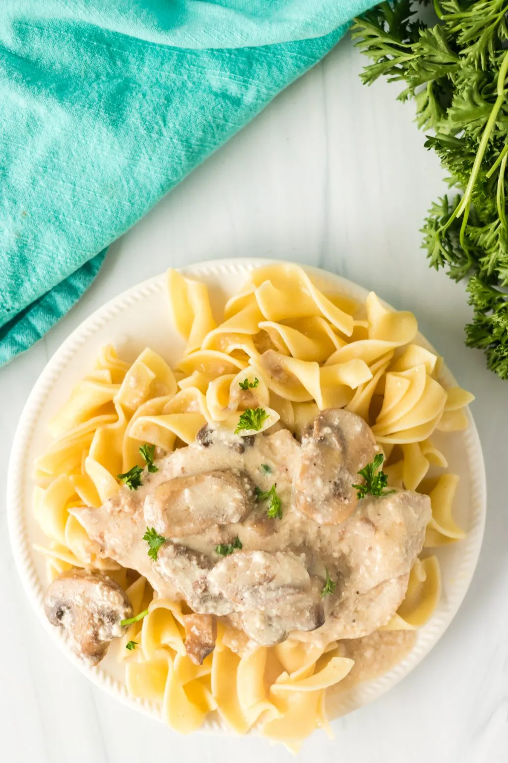 Crock Pot Creamy Mushroom Chicken
