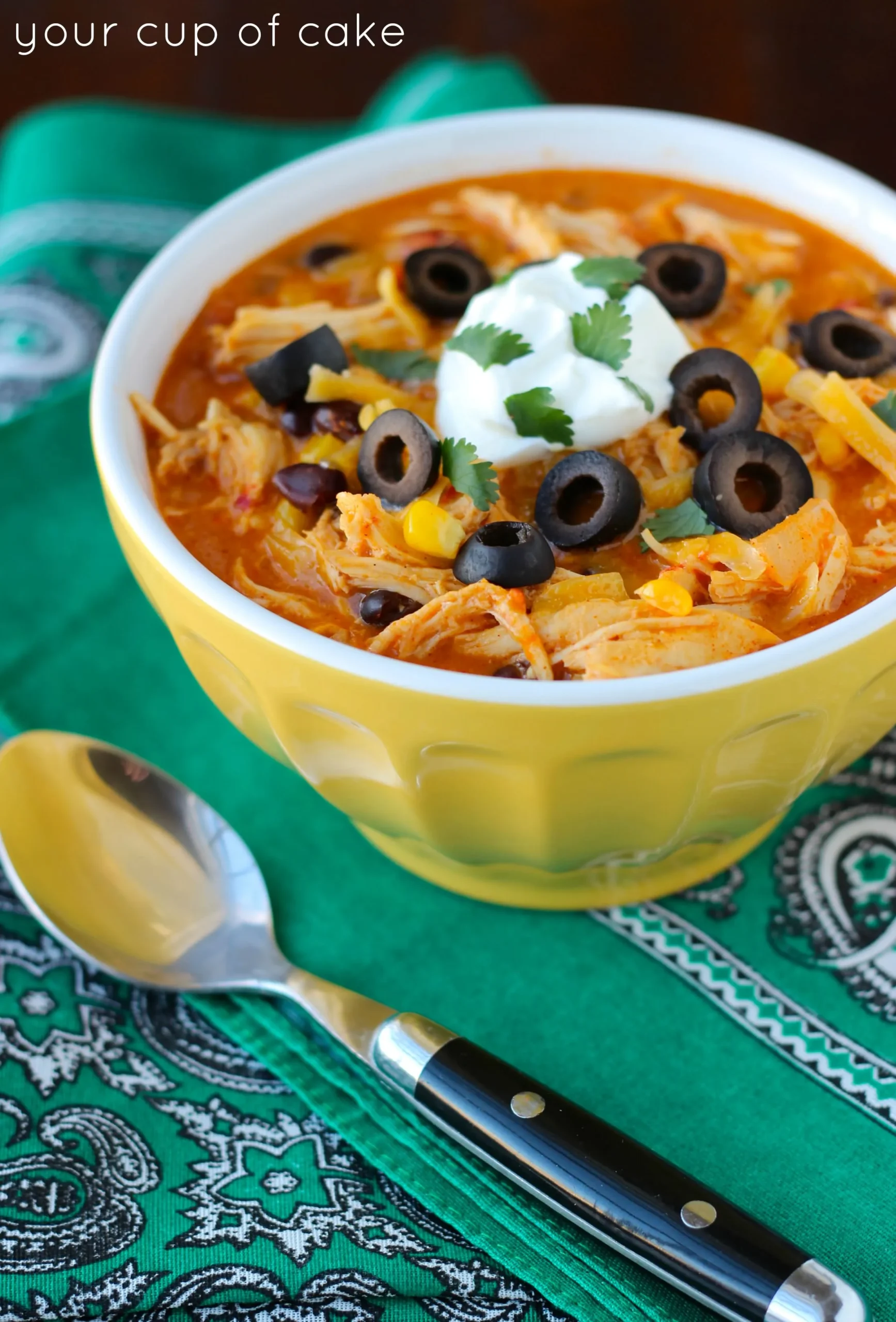 Crock Pot Enchilada Soup