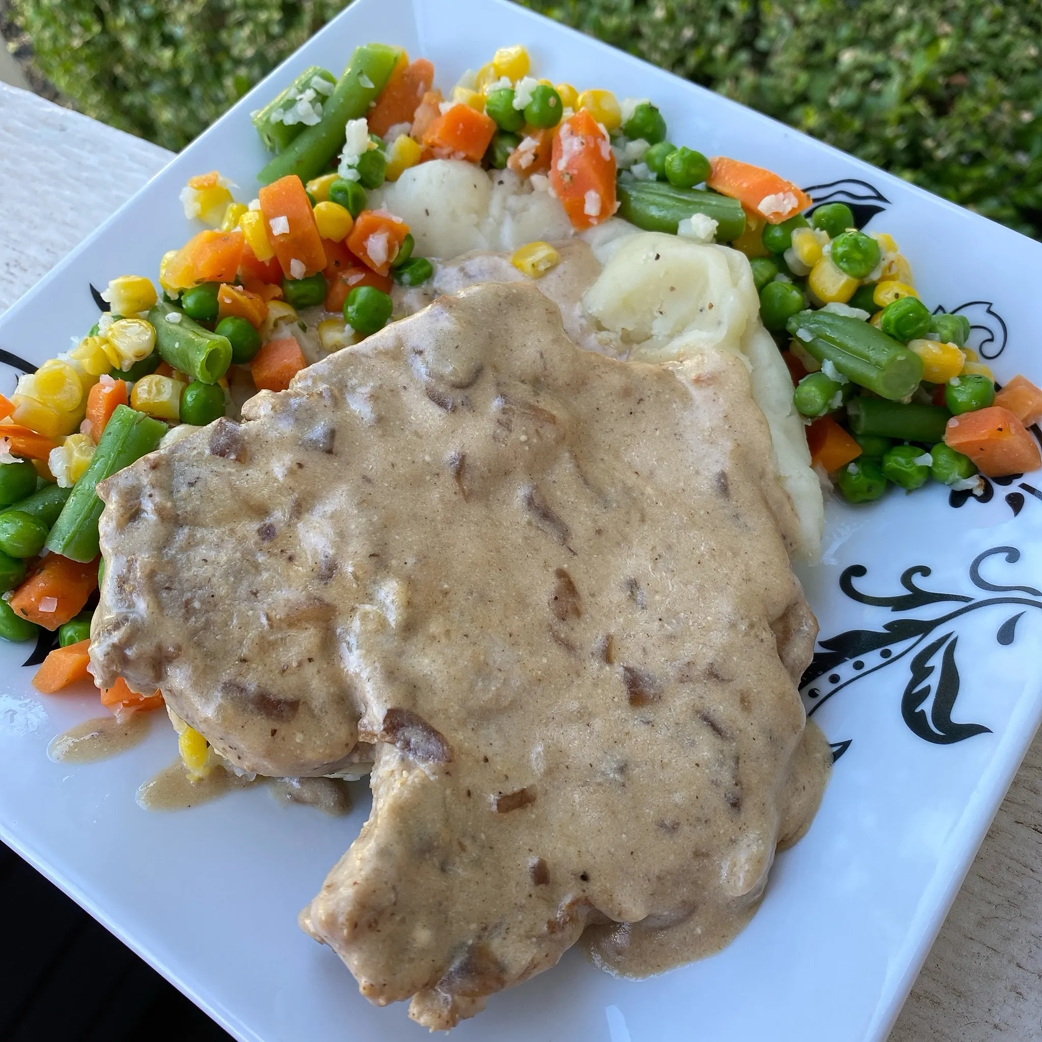 Crock Pot French Onion Pork Chops