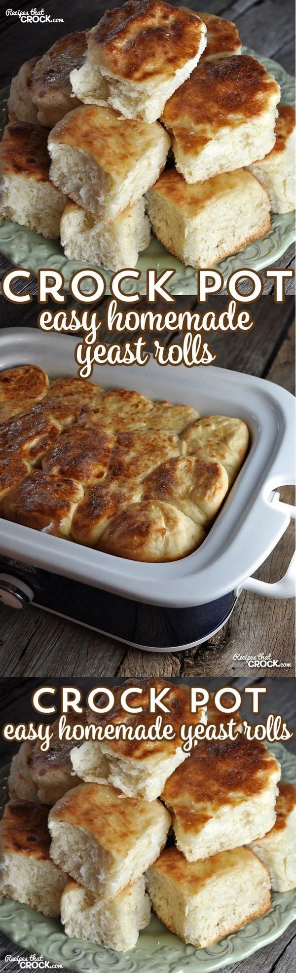 Crock Pot Homemade Yeast Rolls