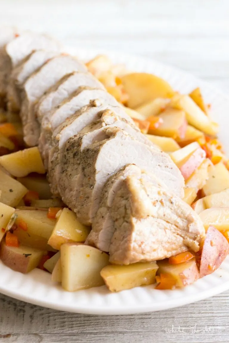 Crock Pot Pork Tenderloin with Balsamic Sauce