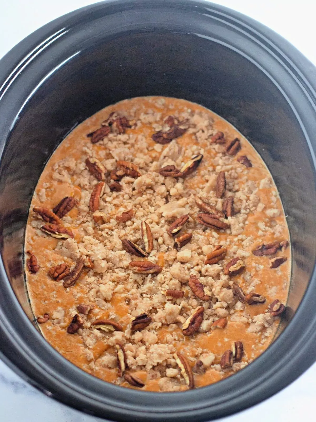 Crock Pot Pumpkin Cobbler