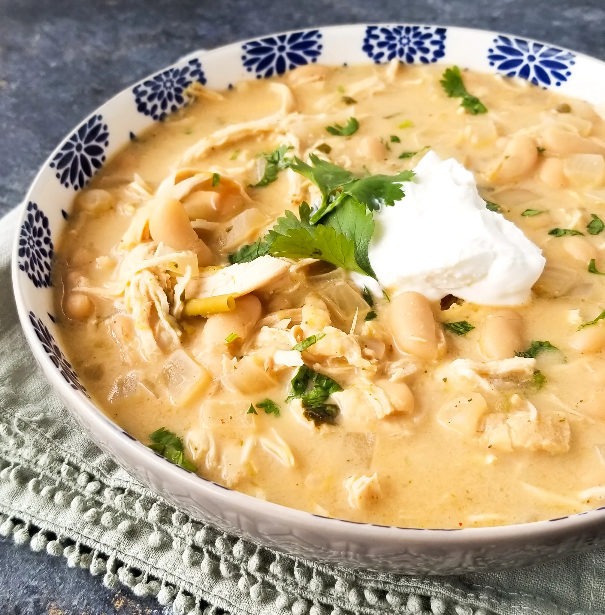Crock Pot White Chicken Chili