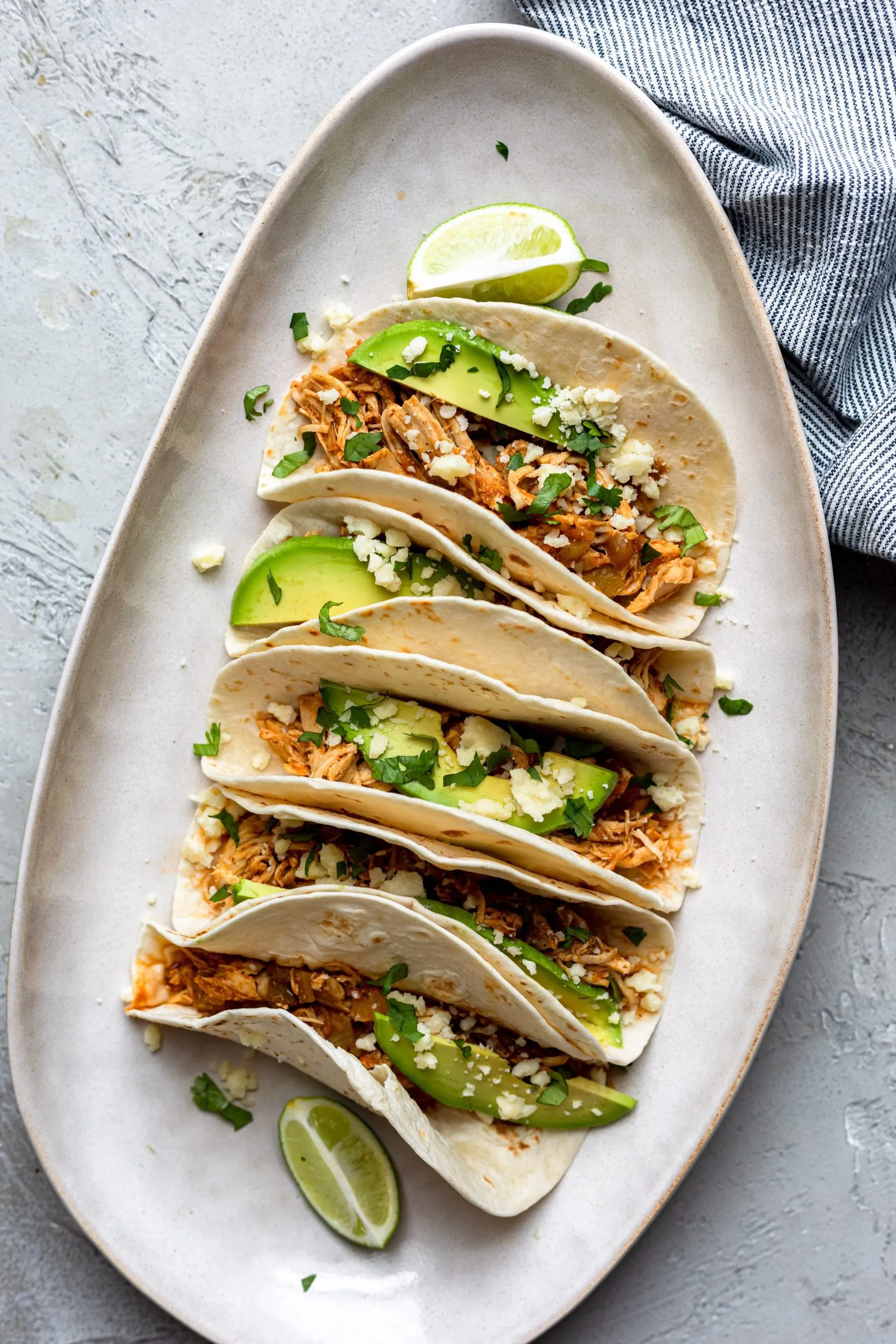 Crockpot Chicken Tacos with Pineapple Salsa