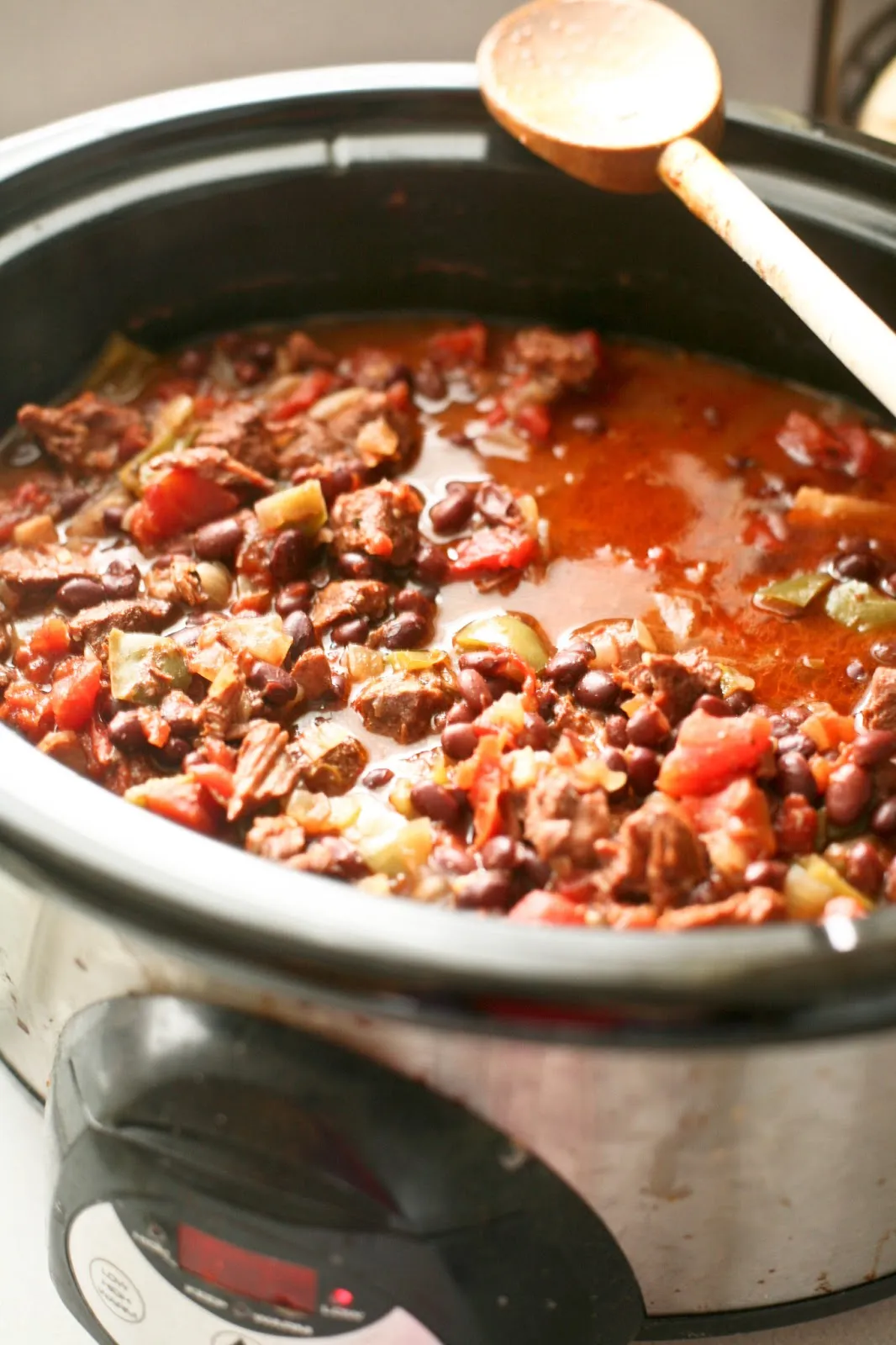 Crockpot Steak Cherry Chili