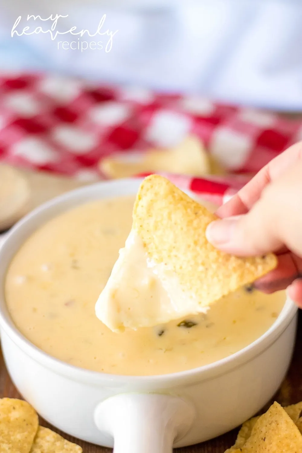 Crockpot White Queso Dip