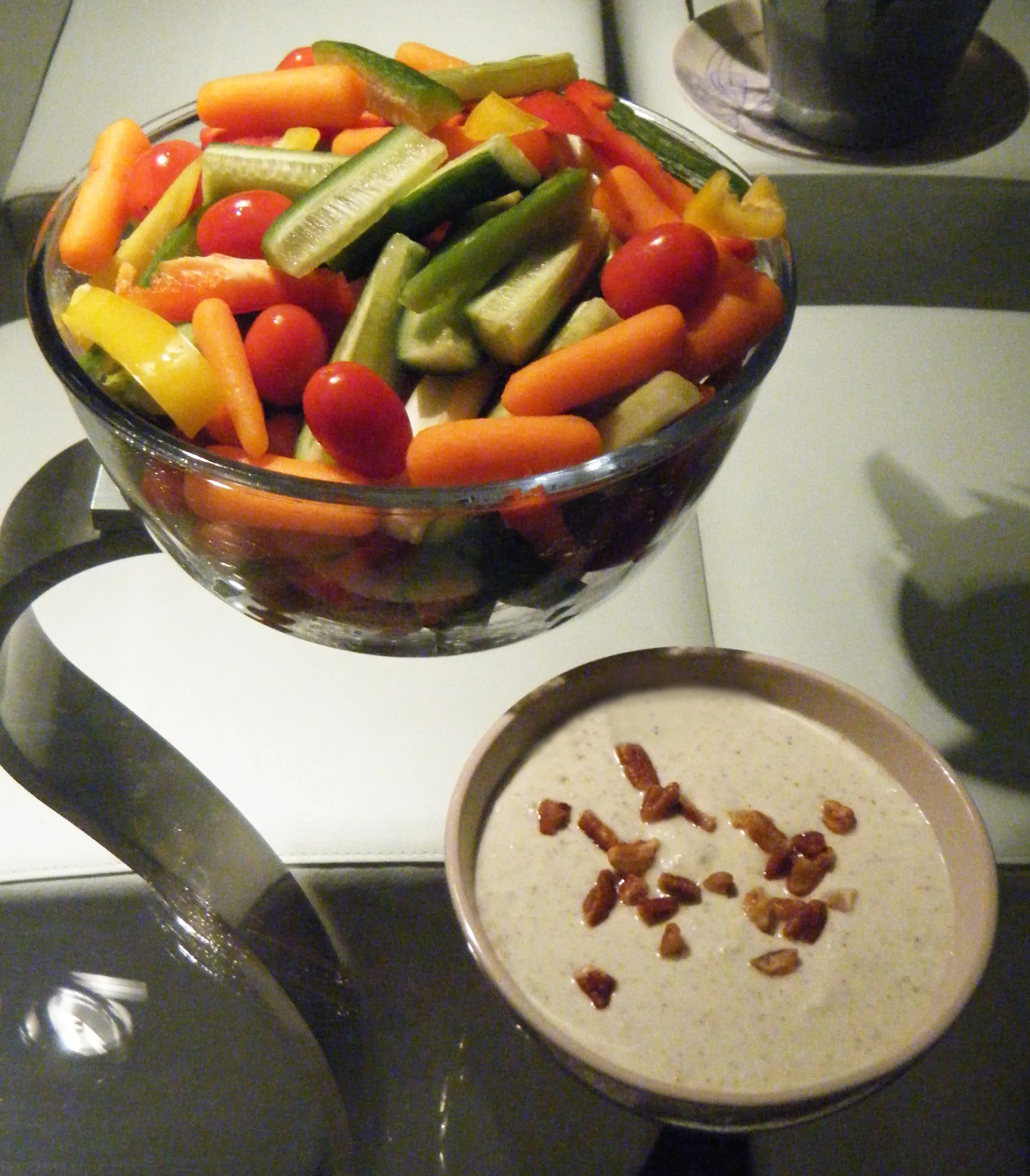 Cucumber Feta Greek Yogurt Dip