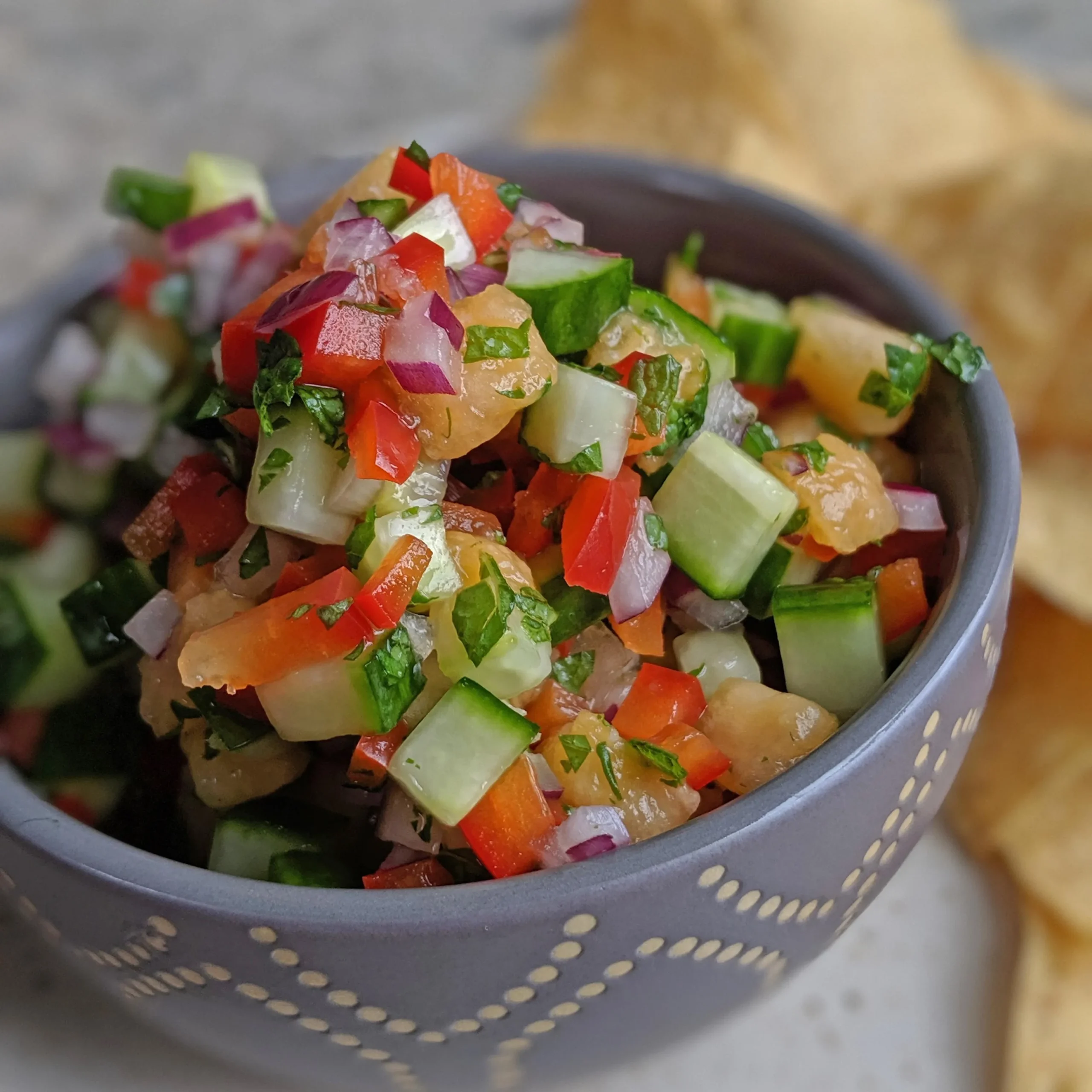 Cucumber and Mint Salsa