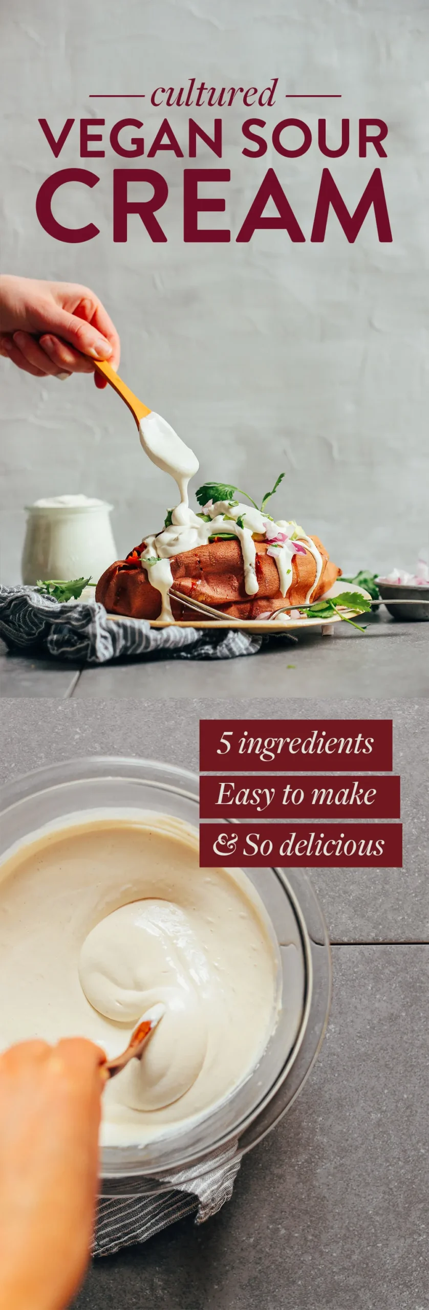 Cultured Vegan Sour Cream