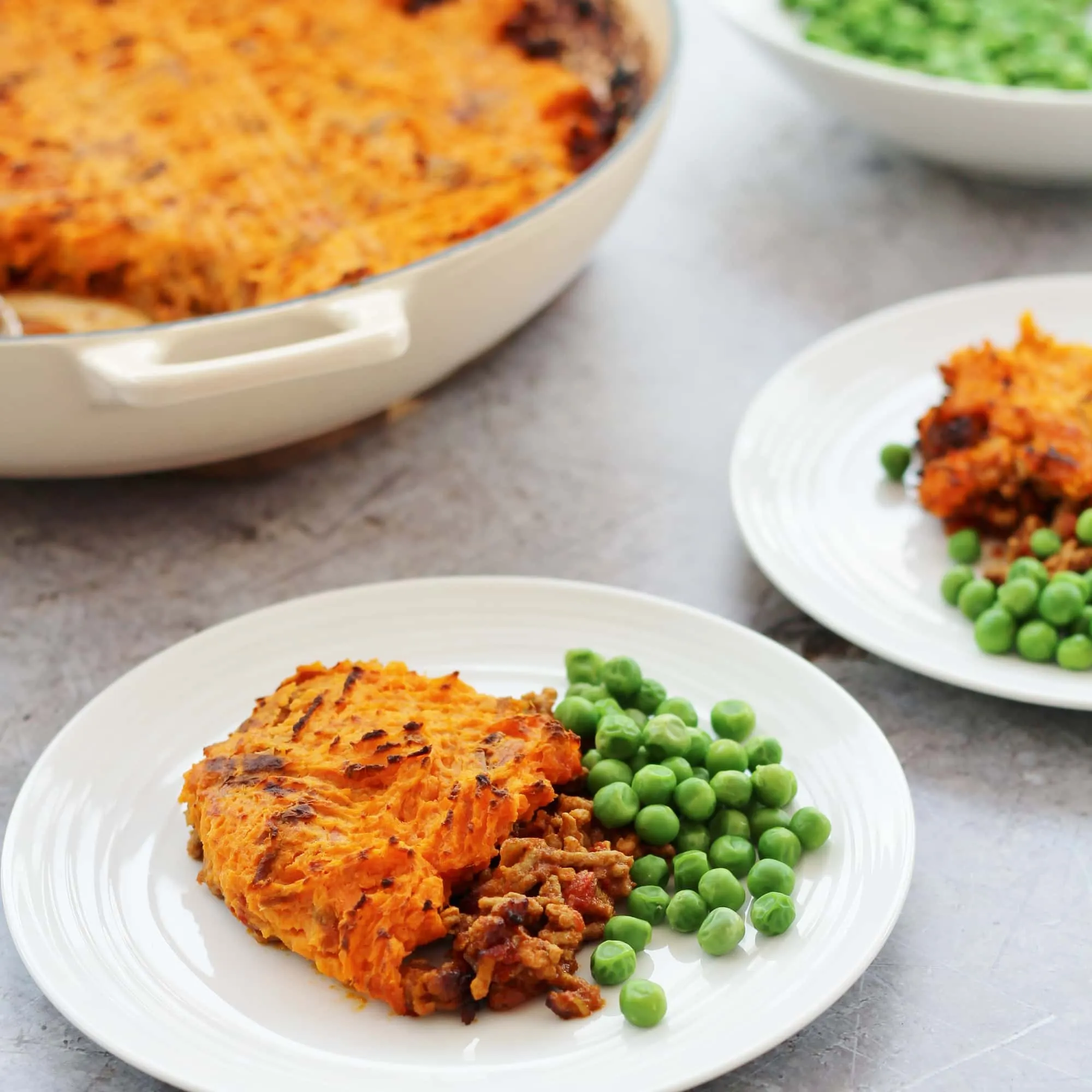 Curry Sweet Potato Shepherd's Pie
