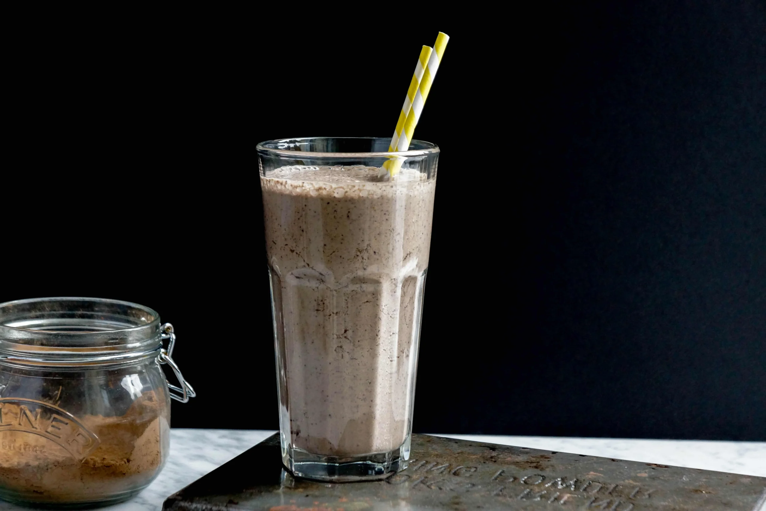 Dairy Free Blueberry Chocolate Smoothie