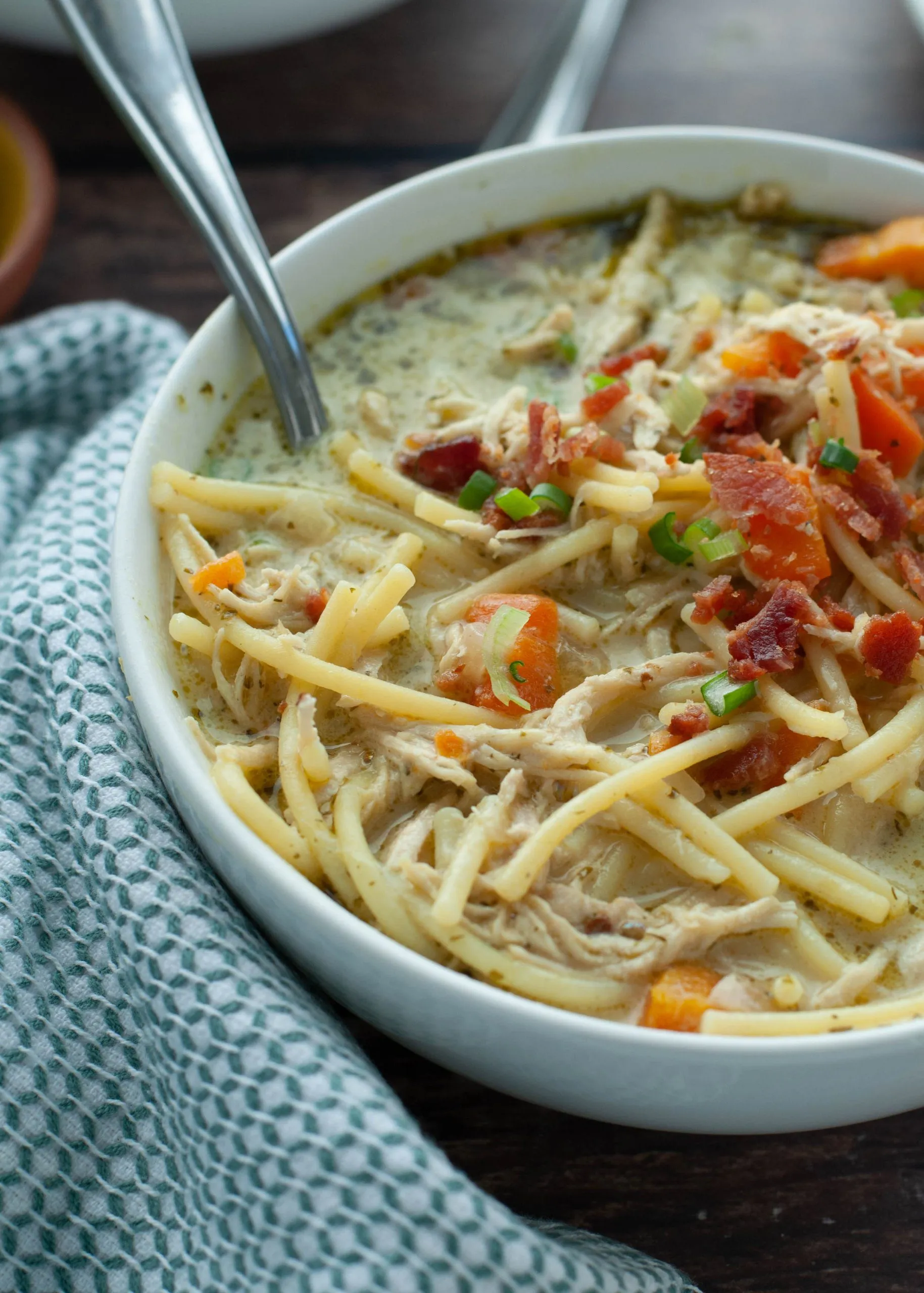 Dairy Free Crack Chicken Noodle Soup